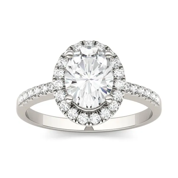Oval Eden Halo Engagement Ring