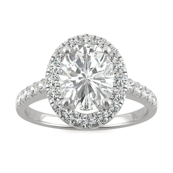 Oval Eden Halo Engagement Ring