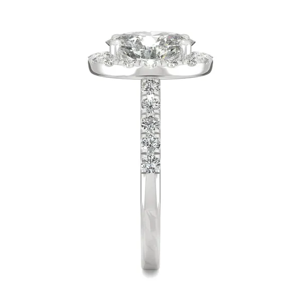 Oval Eden Halo Engagement Ring