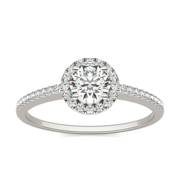 Round Brilliant Eden Halo Engagement Ring