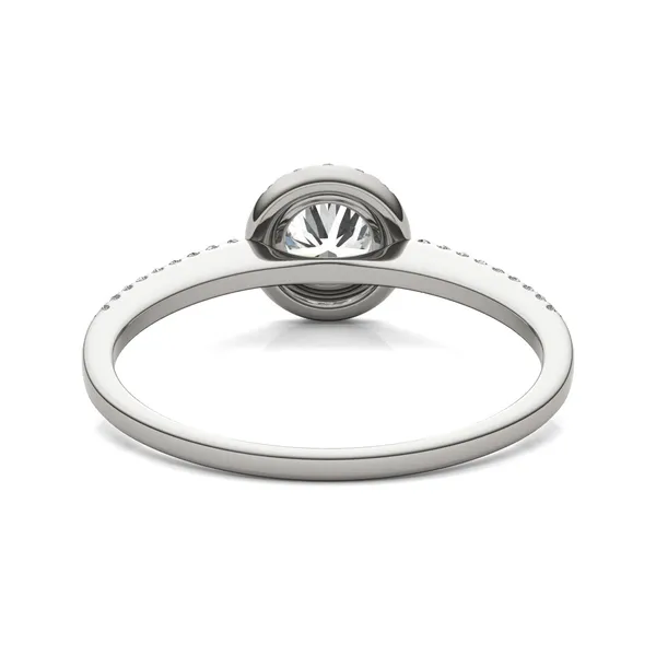 Round Brilliant Eden Halo Engagement Ring