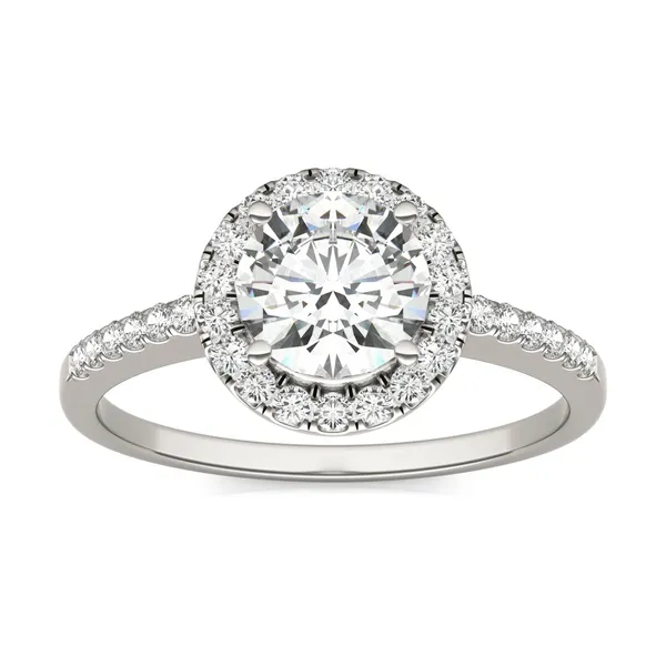 Round Brilliant Eden Halo Engagement Ring