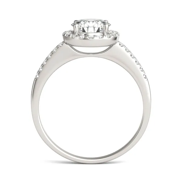 Round Brilliant Eden Halo Engagement Ring