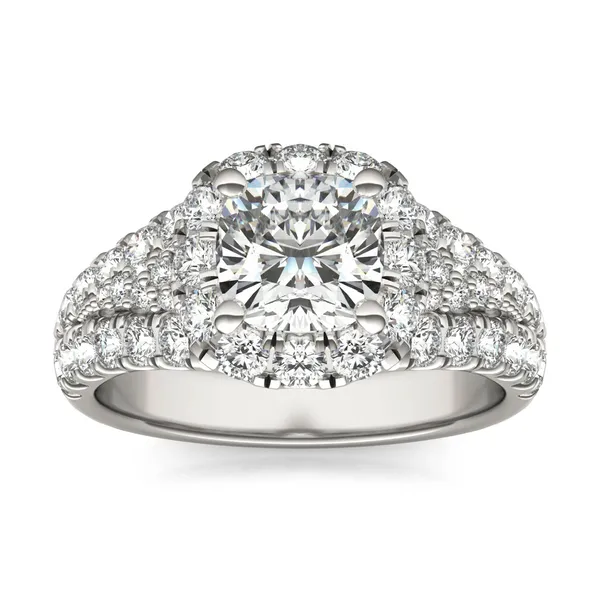 Cushion Signature Pavé Accented Halo