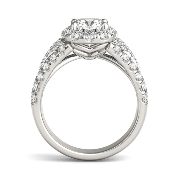 Cushion Signature Pavé Accented Halo
