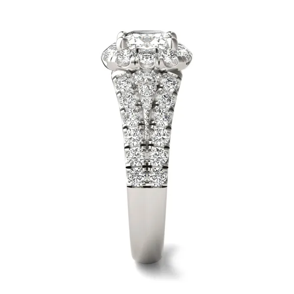 Cushion Signature Pavé Accented Halo