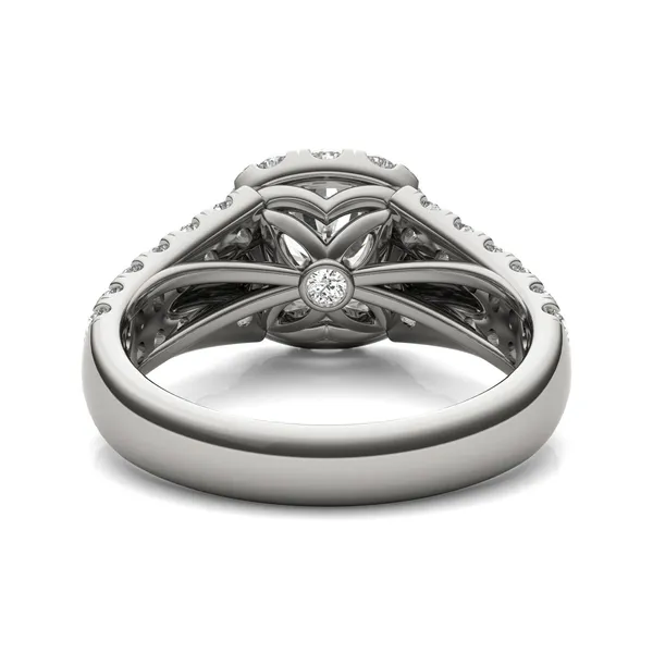 Cushion Signature Pavé Accented Halo