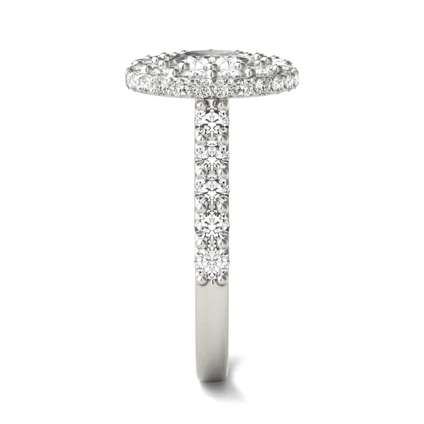 Round Brilliant Harmony Halo Engagement Ring