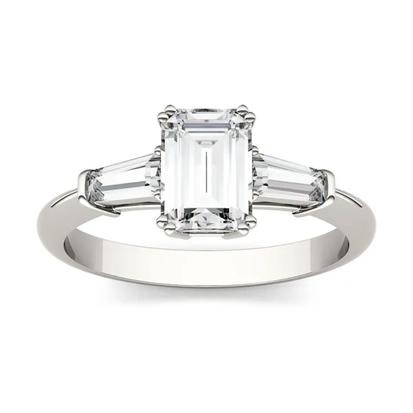 Emerald Isolde Three-Stone