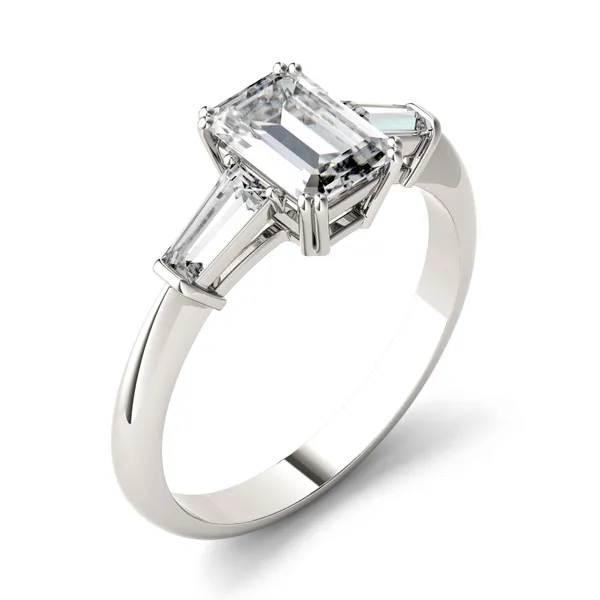 Emerald Isolde Three-Stone