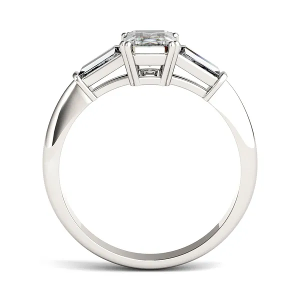 Emerald Isolde Three-Stone