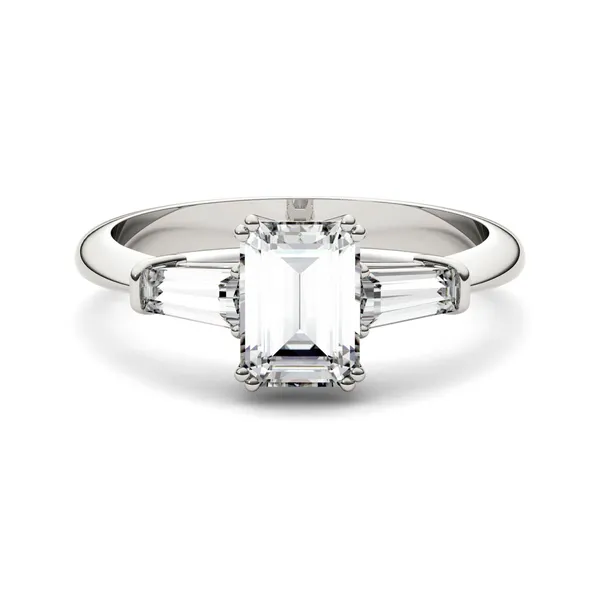 Emerald Isolde Three-Stone