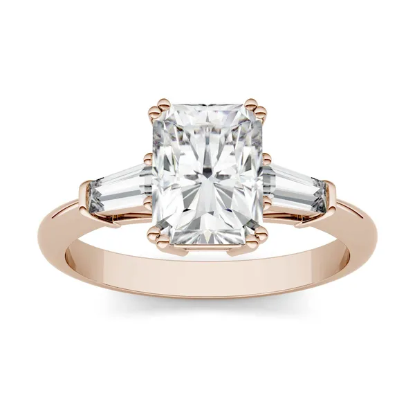 Radiant Isolde Three-Stone