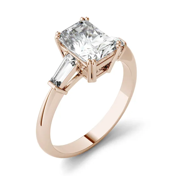 Radiant Isolde Three-Stone