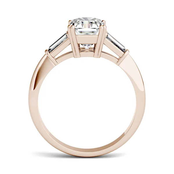 Radiant Isolde Three-Stone