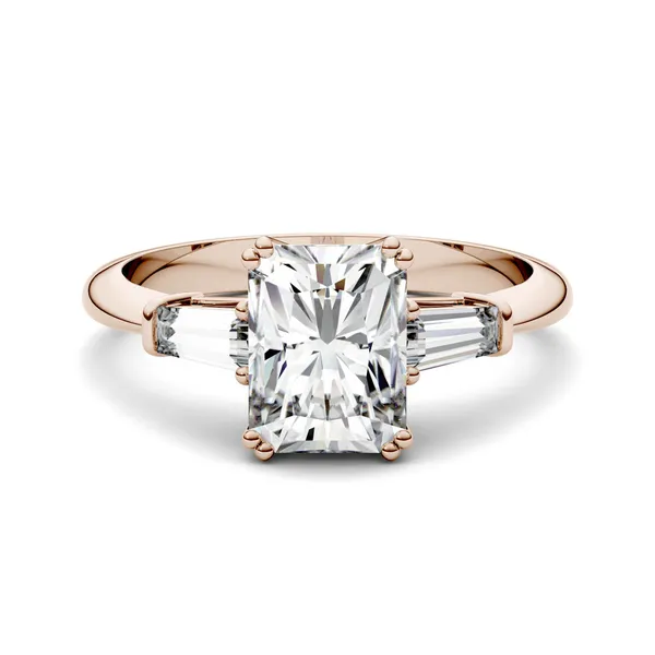 Radiant Isolde Three-Stone