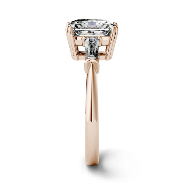 Radiant Isolde Three-Stone