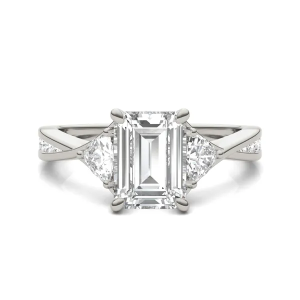 Emerald Expressions Three-Stone Engagement Ring