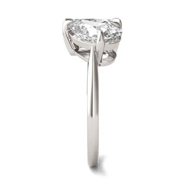 Emerald Pearfection Toi et Moi Engagement Ring