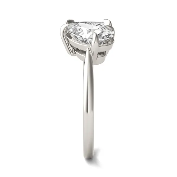 Princess Pearfection Toi et Moi Engagement Ring
