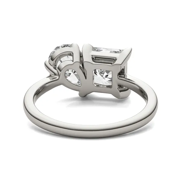Princess Pearfection Toi et Moi Engagement Ring