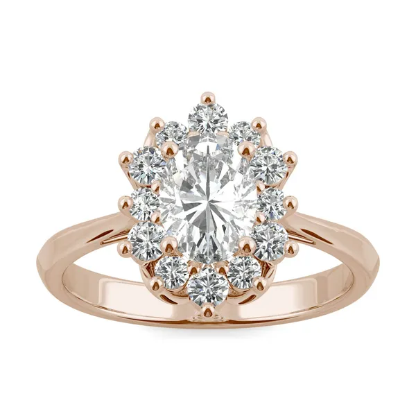 Signature Floral Halo Ring