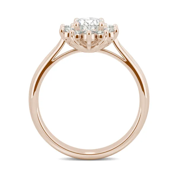 Signature Floral Halo Ring