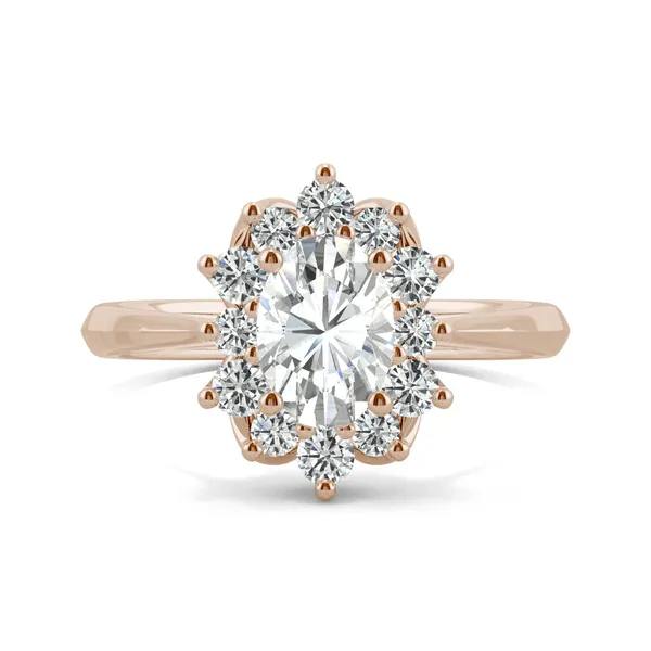 Signature Floral Halo Ring