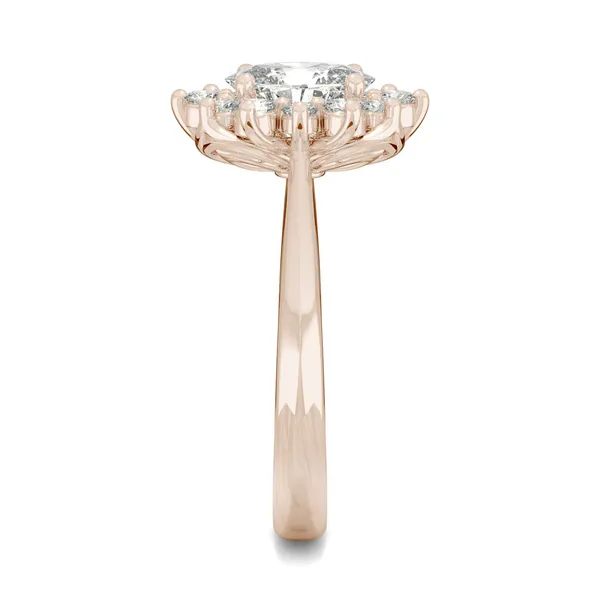 Signature Floral Halo Ring