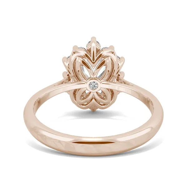 Signature Floral Halo Ring