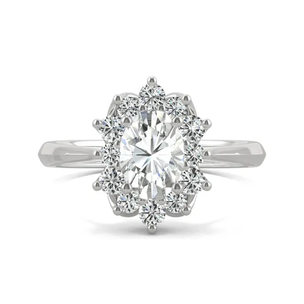 Signature Floral Halo Ring