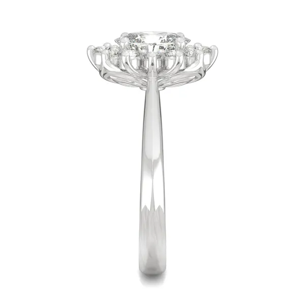 Signature Floral Halo Ring