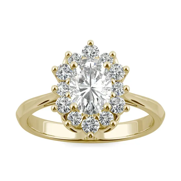 Signature Floral Halo Ring