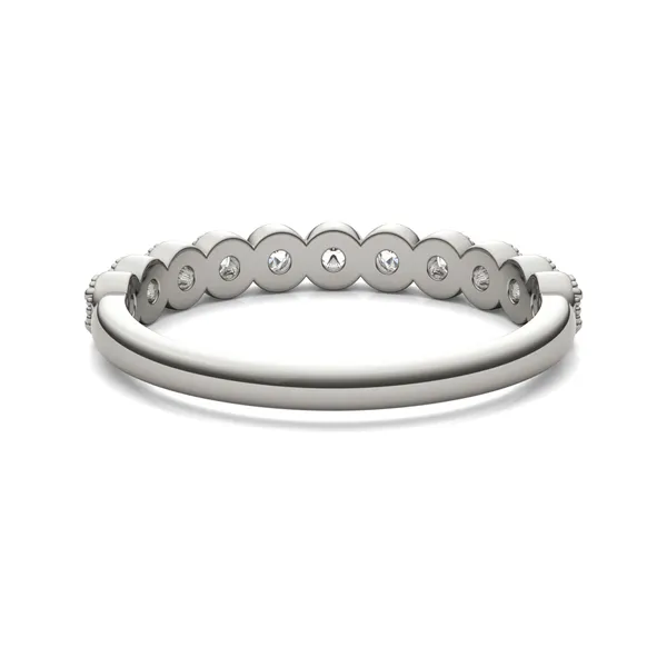 Milgrain Halo Ring