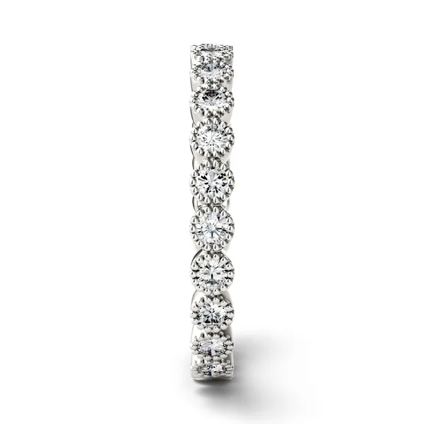 Beaded Bezel Illusion Eternity