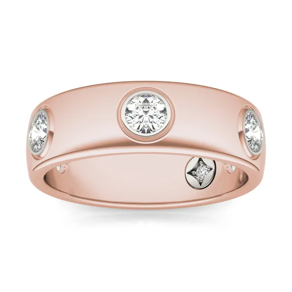 Signature Bezel Wedding Ring (7/8 ct. tw.)