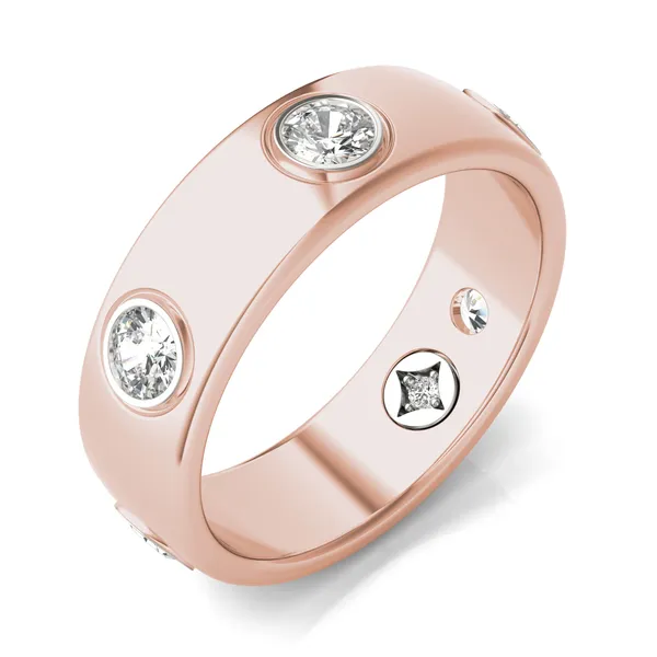 Signature Bezel Wedding Ring (7/8 ct. tw.)