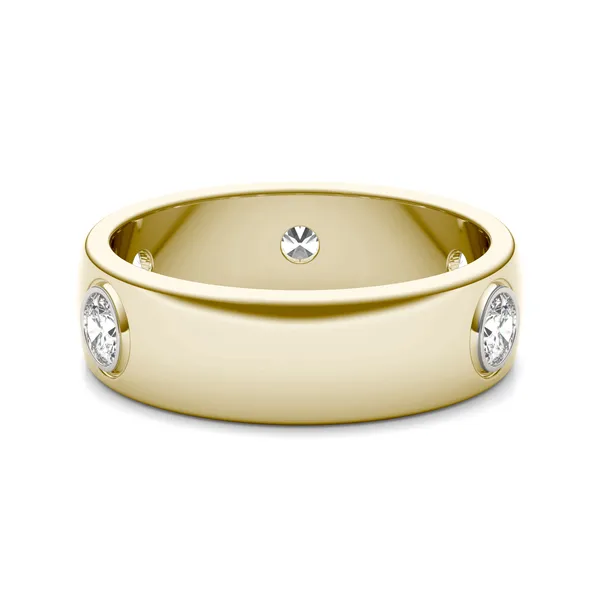 Signature Bezel Wedding Ring (7/8 ct. tw.)