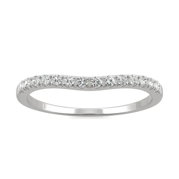 Subtle Curved Wedding Ring
