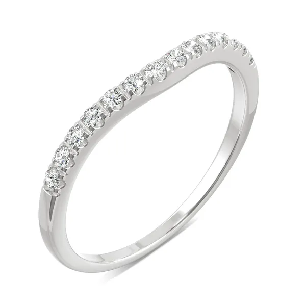 Subtle Curved Wedding Ring