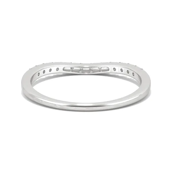Subtle Curved Wedding Ring