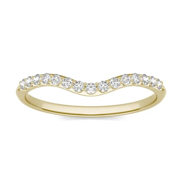 Round Brilliant Signature Accented Halo Petite Matching Band