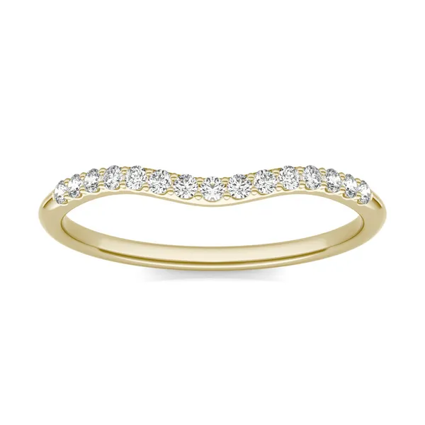 Round Hearts & Arrows Signature Accented Halo Classic Matching Band