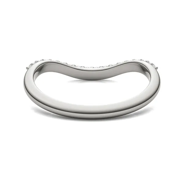 Elongated Cushion Signature Accented Halo Classic Matching Band