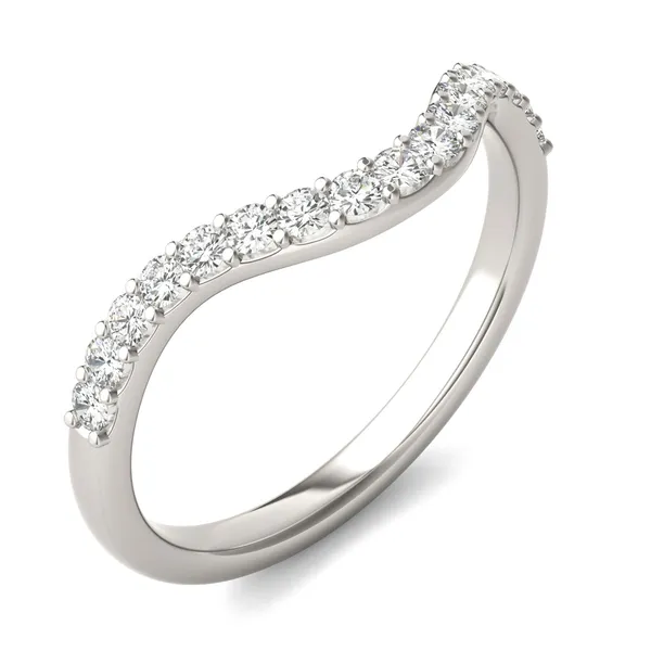 Elongated Cushion Signature Accented Halo Bold Matching Band