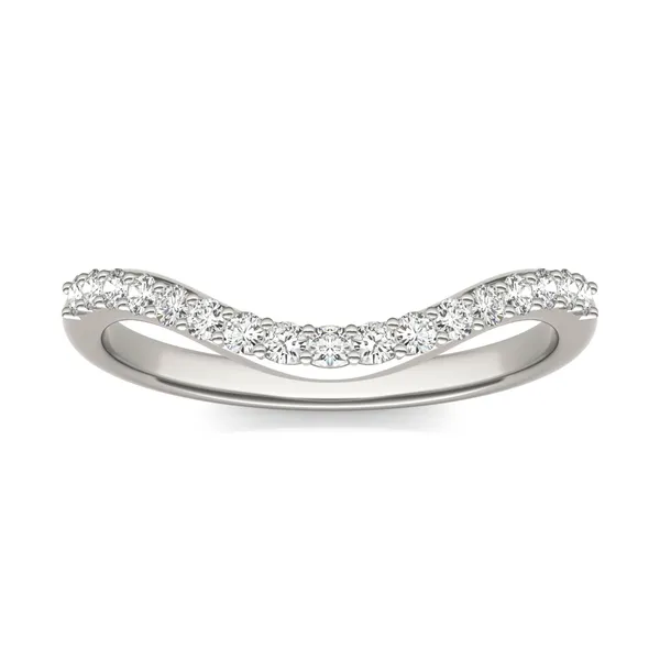 Emerald and Radiant Signature Accented Halo Classic Matching Band