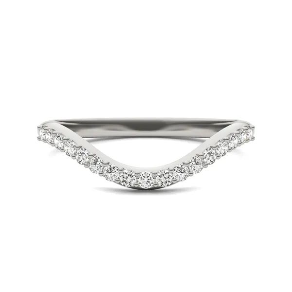 Emerald and Radiant Signature Accented Halo Classic Matching Band