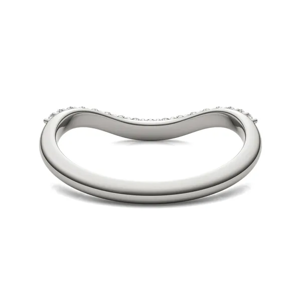 Emerald and Radiant Signature Accented Halo Classic Matching Band