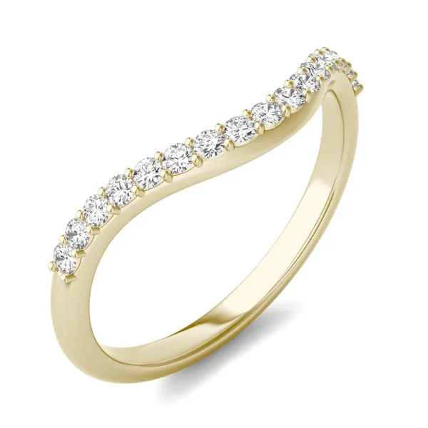 Emerald and Radiant Signature Accented Halo Classic Matching Band