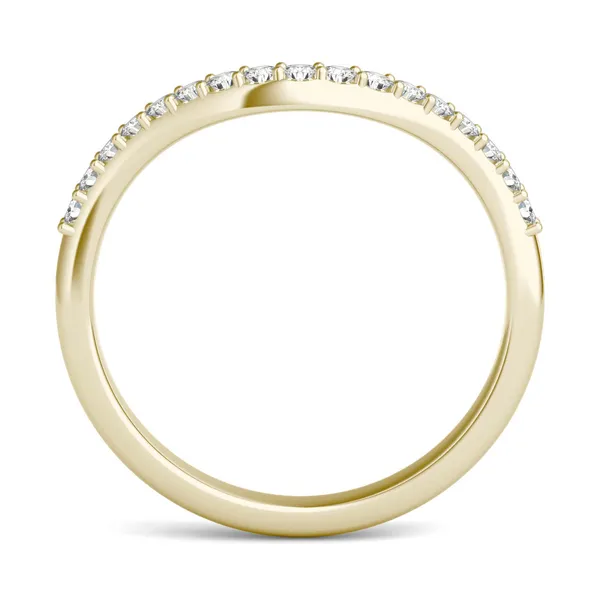 Emerald and Radiant Signature Accented Halo Classic Matching Band